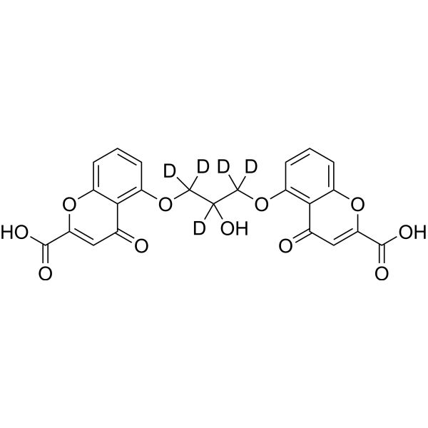 Cromoglic acid-d5 (Cromoglic acid-d5) 2140317-08-2